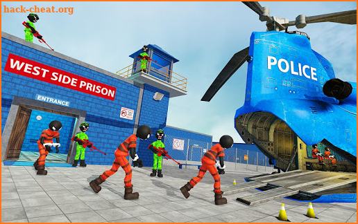 Stickman Police Prisoner Transport screenshot