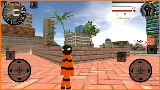 Stickman Prisoner Mafia Crime Rope Hero screenshot