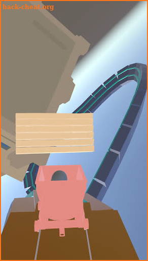 Stickman roller coaster 3D screenshot