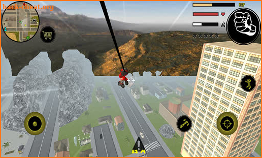 Stickman Rope Hero-Climbing Vice Hero Smulator fre screenshot