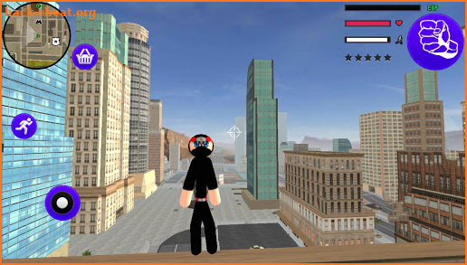 Stickman Rope Hero Ninja Warriors screenshot