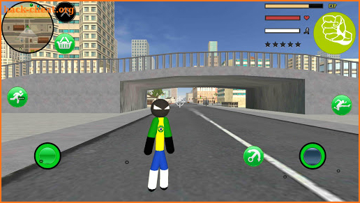 Stickman rope Hero Soccer Kick Crime Simulator screenshot