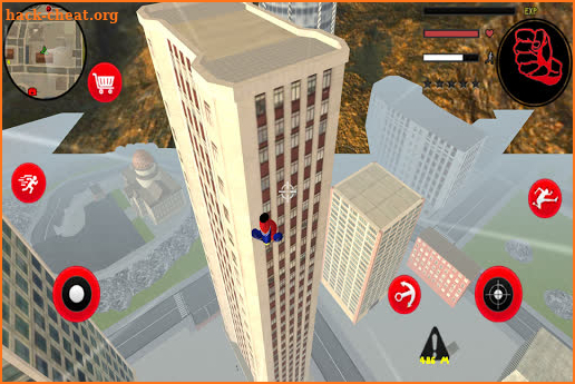 Stickman Rope Hero Spider Gangaster Crime screenshot