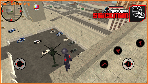 Stickman Rope Hero Vegas Mafia Crime Simulator screenshot