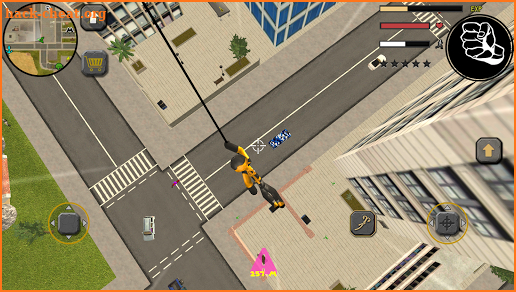 Stickman Rope Hero Vice Miami Crime Simulator screenshot