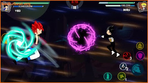 Stickman Shadow Fighter Dragon screenshot