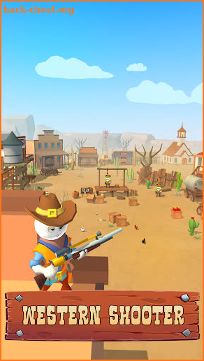 Stickman Sniper: Western gun screenshot