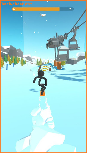 Stickman Snow Ride screenshot