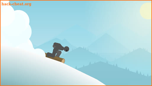 Stickman Snowboard screenshot