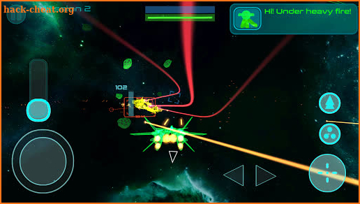 Stickman Space Fighter screenshot