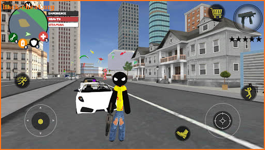 Stickman Spider Hero Gangstar Crime screenshot