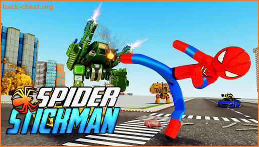 Stickman Spider Hero : Miami Vice Town Mafia Games screenshot