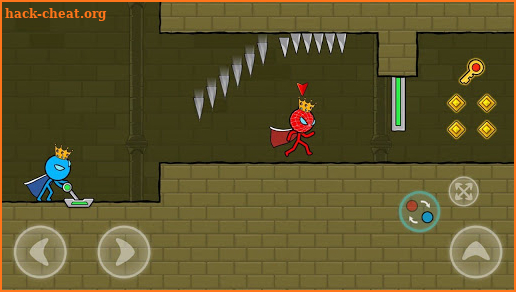 Stickman  Spider Red and  Blue adventure screenshot