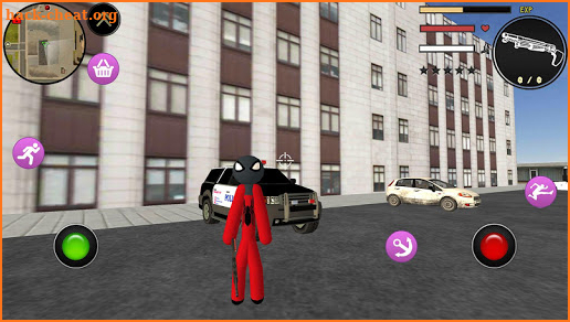 Stickman Spider Rope Hero : Crime City Simulator screenshot