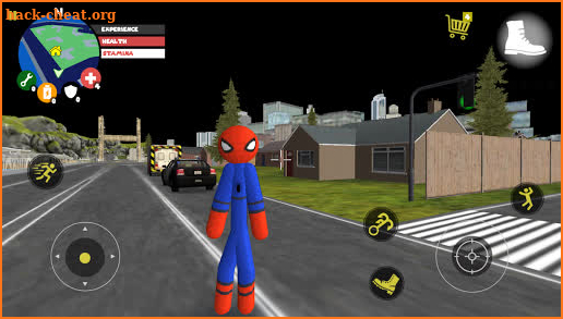 Stickman Spider Rope Hero Gangstar Swing Hero screenshot