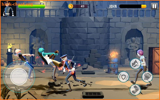 Stickman Street Fighter : Stick Fight War screenshot