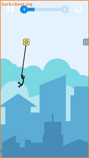 Stickman Stunt Hero : Hook And Swing screenshot