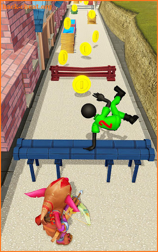 Stickman Subway Run 2019 screenshot