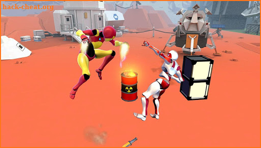 Stickman Superhero Battle screenshot