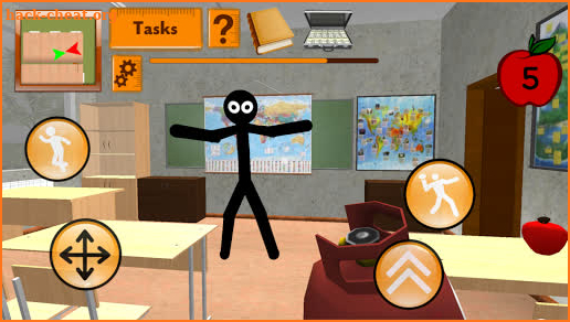 Stickman Teacher. Neighbor School Escape 3D screenshot