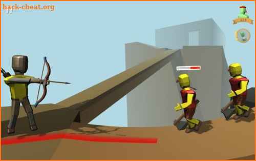 Stickman Tower Defense Archer 3D screenshot