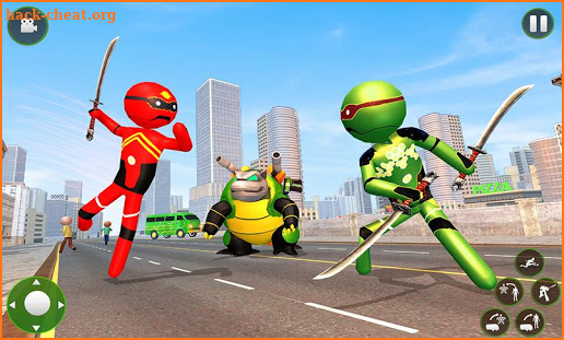 Stickman Turtle Hero Gangster Crime Mafia screenshot