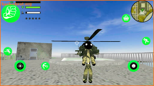 Stickman US Army Stickman Rope Hero counter war screenshot