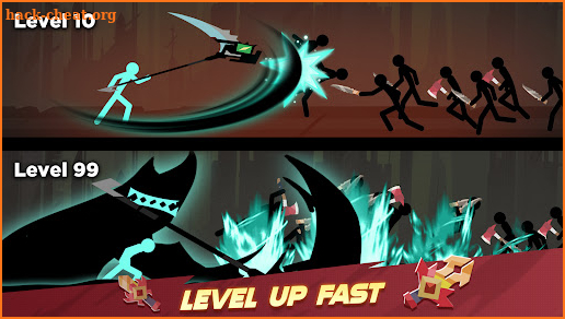 Stickman vs Monster: Idle RPG screenshot