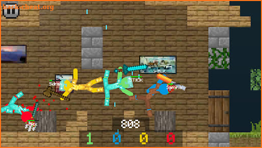 Stickman vs Multicraft: Ragdoll Fight screenshot