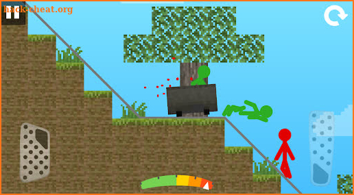 Stickman VS Multicraft: RollerCoaster Anihhilation screenshot