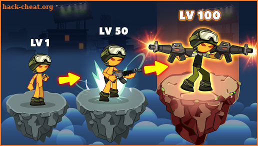 Stickman vs Zombie: Dark War screenshot