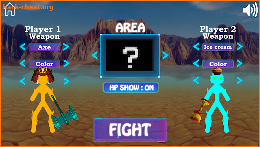 Stickman War: 2 Player Games screenshot