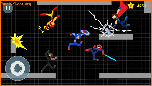 Stickman Warriors Fight Battle screenshot