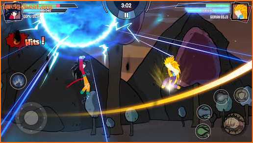 Stickman Warriors - Super Dragon Shadow Fight screenshot
