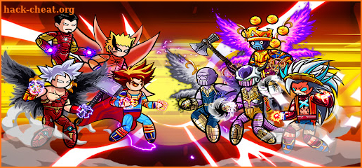 Stickman Warriors Super Heroes screenshot