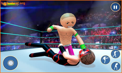 Stickman wrestling Fight arena: Fighting Game screenshot
