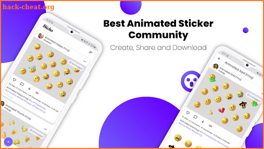 Sticko Animated Sticker Maker screenshot