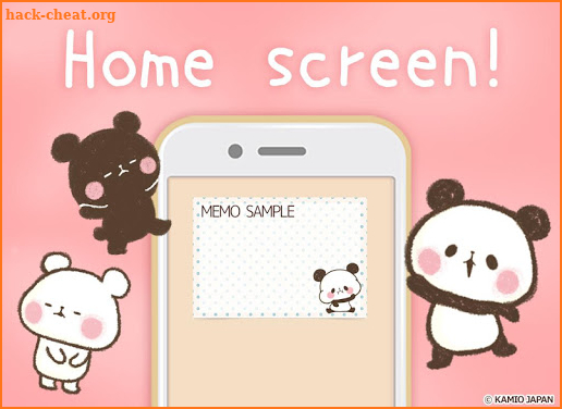 Sticky Note Mini MOCHI MOCHI PANDA screenshot