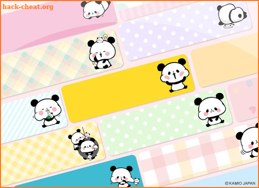 Sticky Note Mochimochi Panda screenshot