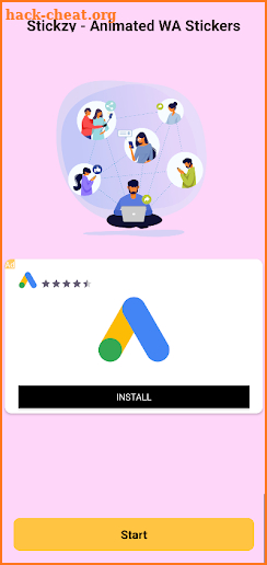 Stickzy - Animated WA Stickers screenshot