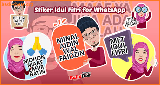 Stiker Idul Fitri 2021 WAStickerApps screenshot