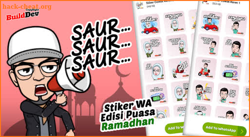 Stiker Puasa 2021 WAStickerApps | Stiker Ramadhan screenshot