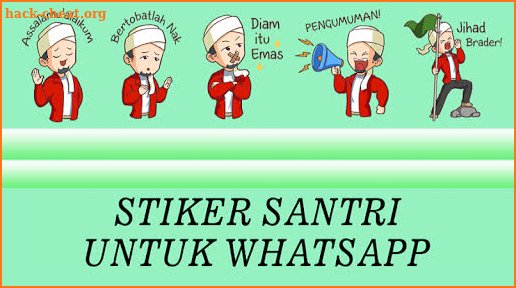 Stiker Santri Untuk WAStickerApps screenshot