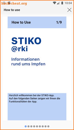 STIKO-App screenshot