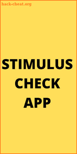 Stimulus Check App screenshot