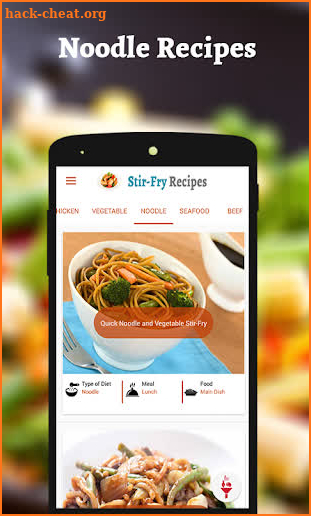 STIR-FRY Recipe - Easy Delicious Cooking screenshot
