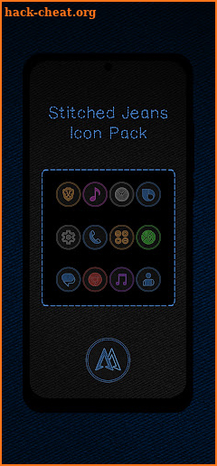 Stitched Jeans Icon Pack screenshot