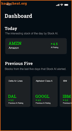 Stock AI screenshot
