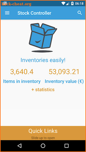 Stock Controller - inventories screenshot