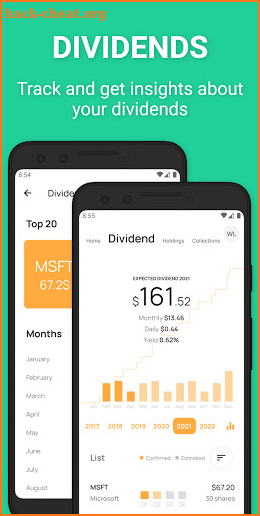 Stock Events Portfolio Tracker screenshot